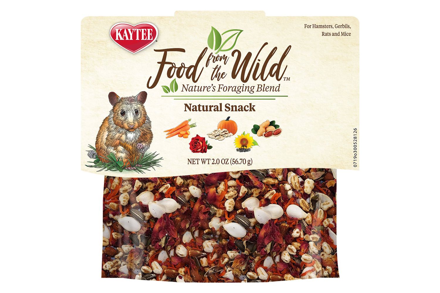 Chewy Kaytee Food de la collation naturelle sauvage