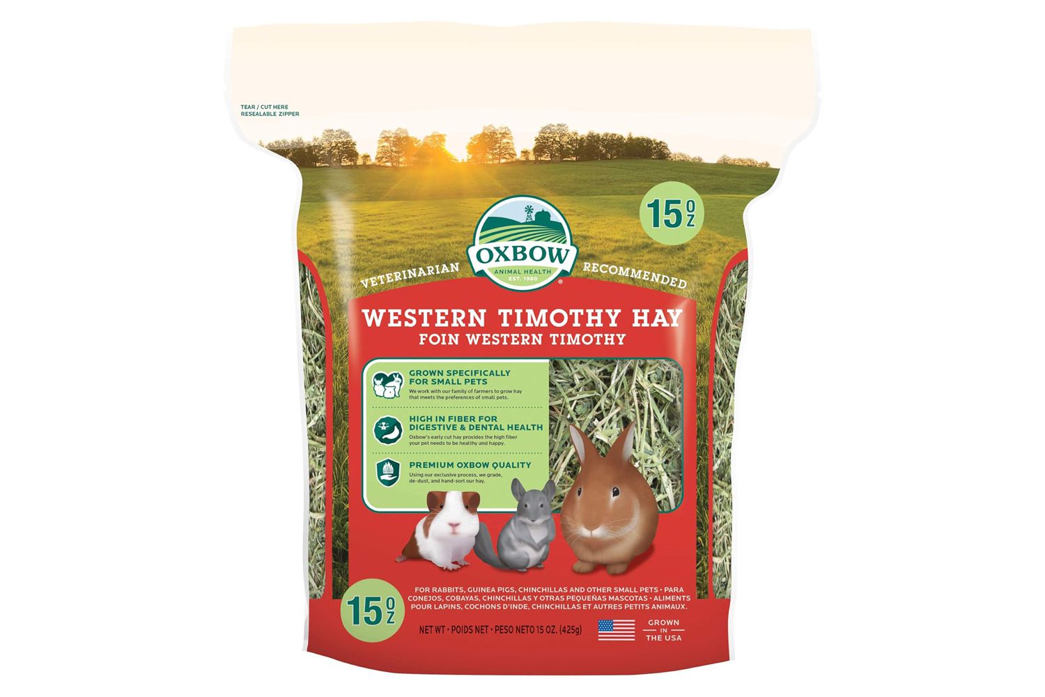 Amazon Oxbow Animal Health Western Timothy Hay