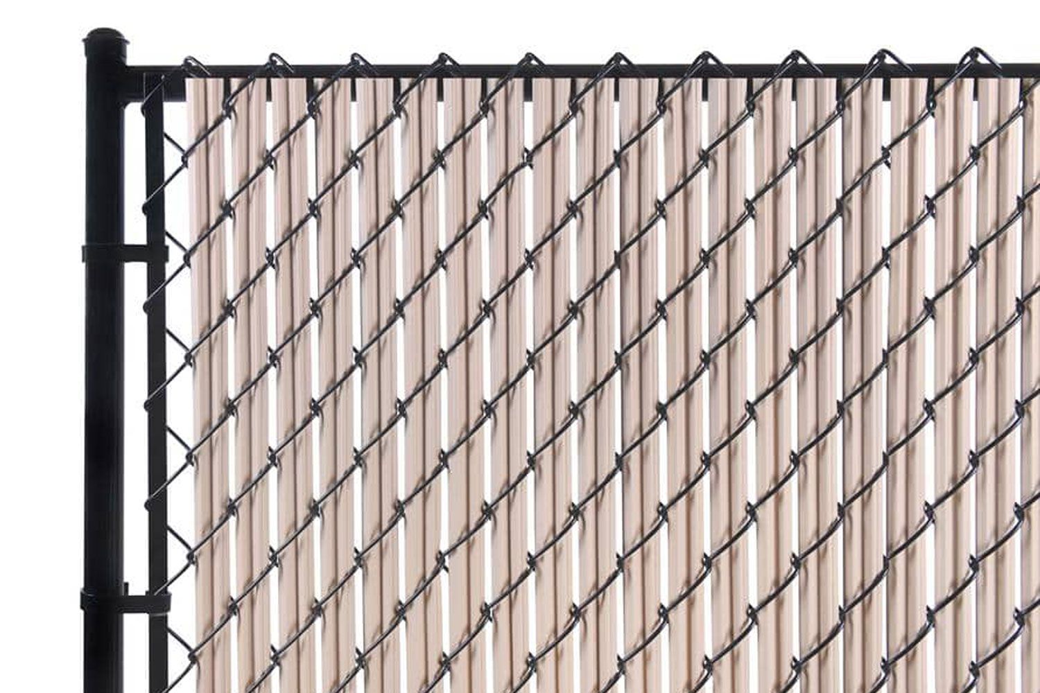 Slat de clôture de confidentialité beige