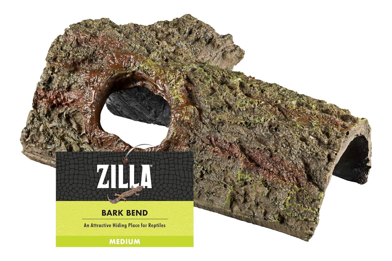 Zilla Pet Reptile Bark Bends Terrarium Decor
