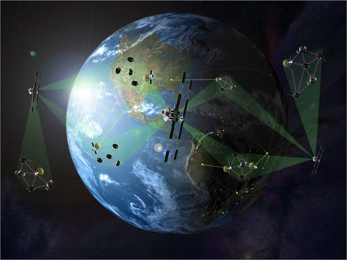 terre, espace, satellites, suivi, satellite, symbole, graphique, satellite, satellite, satellite, satellite, satellite