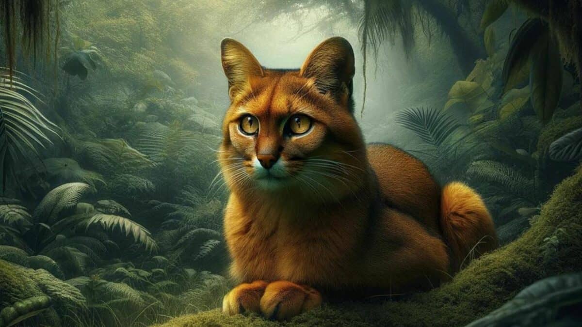 Chat doré