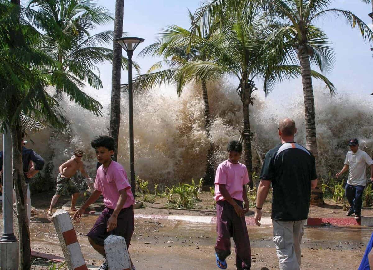 Tsunami dans l'océan Indien