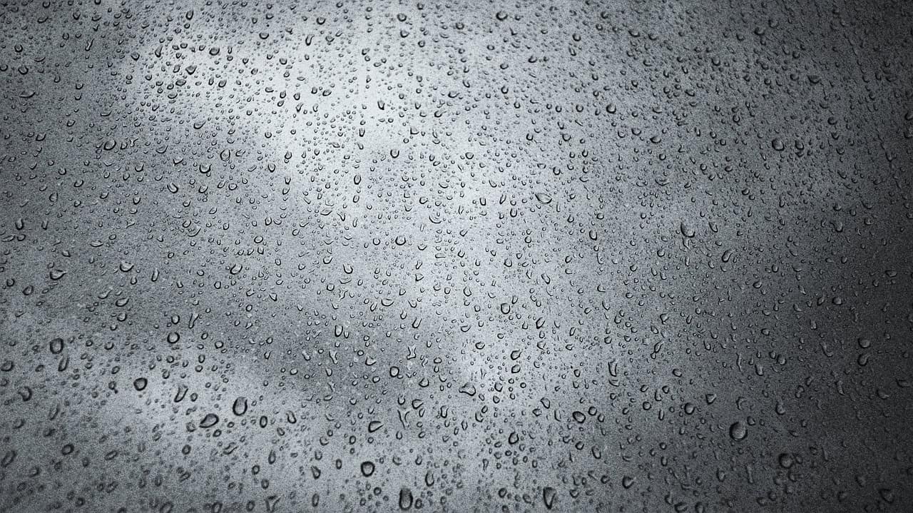 gouttes de pluie, fenêtre, jour de pluie, gouttes d'eau, pluie, gouttelettes, noir et blanc, pluie, pluie, la nature, pluie, pluie