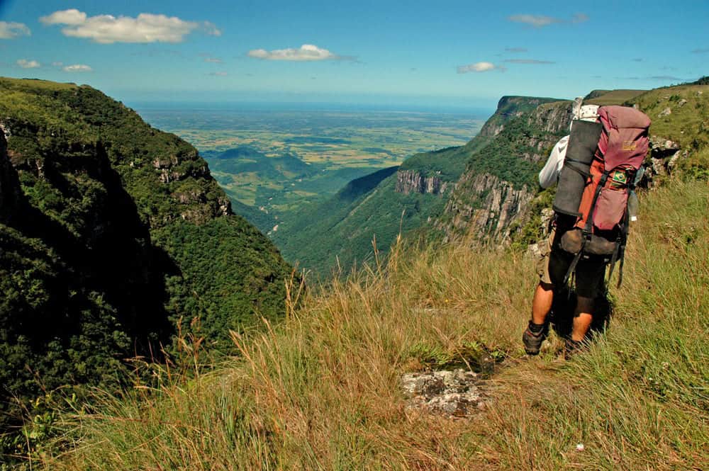 Trekking dans le sud du Brésil