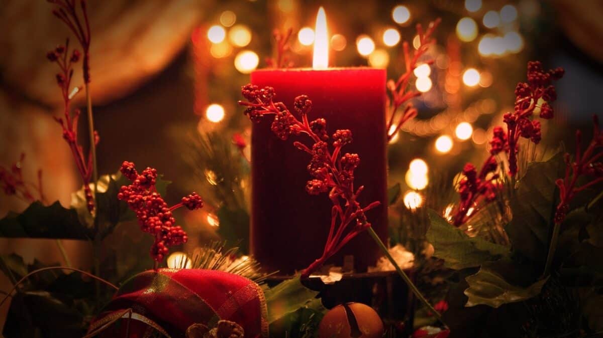Bougies de Noël