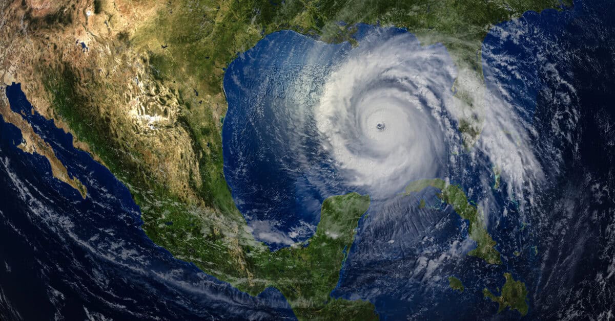 Un cyclone tropical approche des États-Unis.