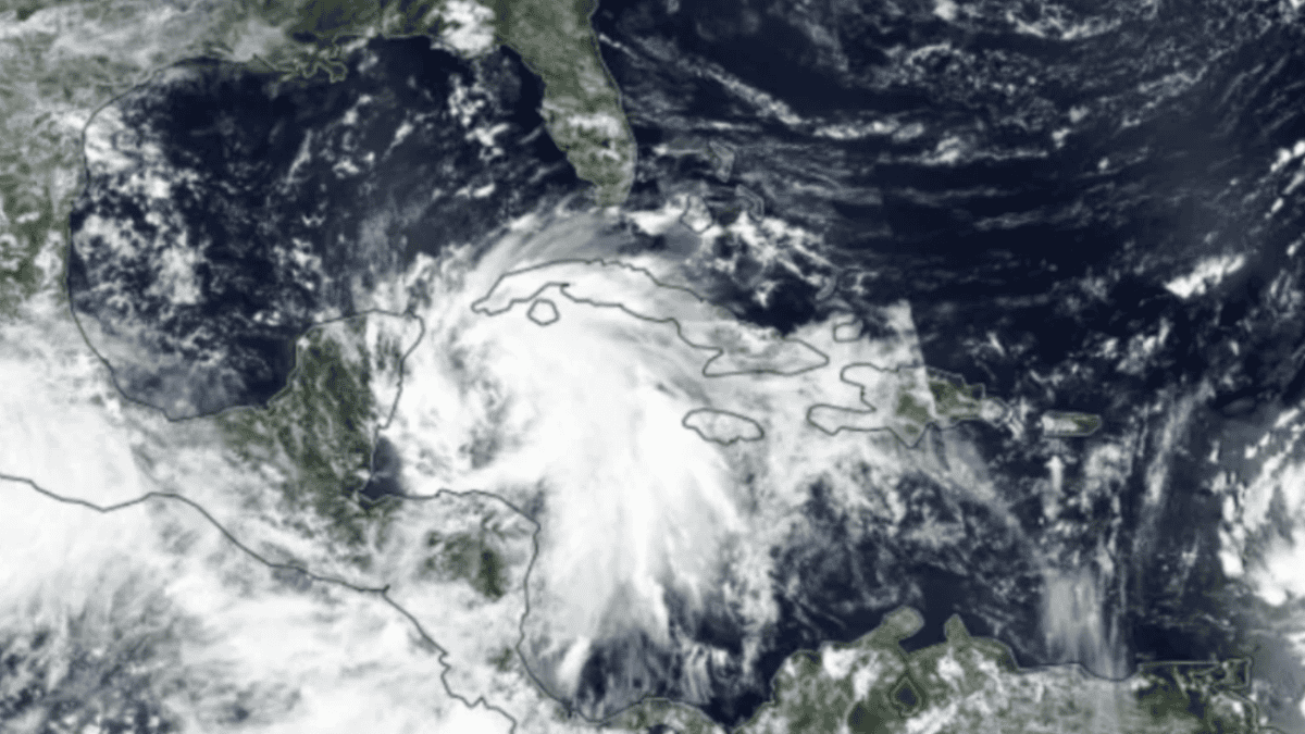 Images de l'ouragan Hélène du 24 septembre 2024