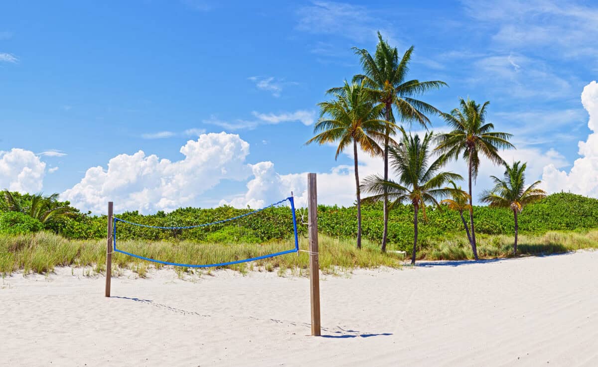 La plage de Floride