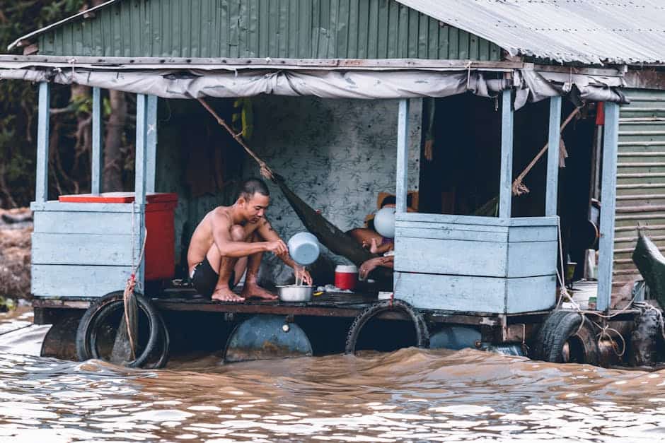 L'inondation du Dakota du Sud en 1997 (crédits image : pexels)