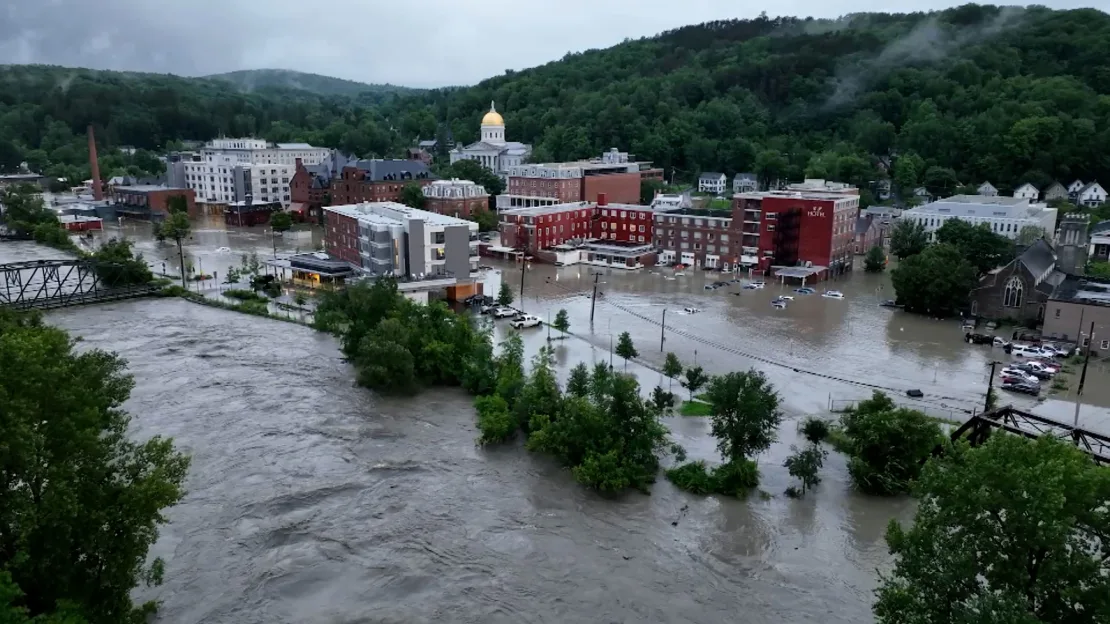 Les scientifiques affirment que les inondations incessantes de 2024 dans le Vermont pourraient devenir la nouvelle norme